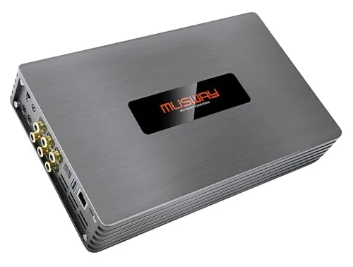 MUSWAY M8-512K - Digitaler 8-Kanal Verstärker mit 12-Kanal DSP | High-End Car HiFi