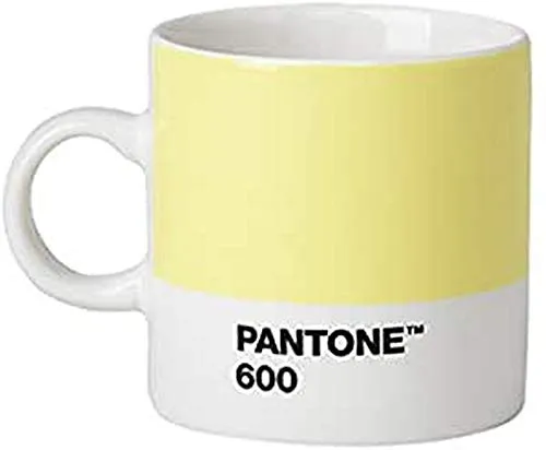 Pantone Espressotasse, Porzellan, Light Yellow 600, 6.1 x 6.1 x 8.2 cm