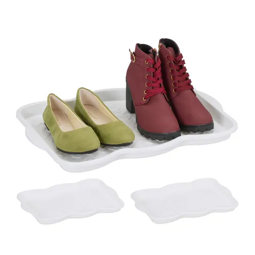 Schuhabtropfschale Schuhablage Abtropfschale Schuhwanne pflegeleicht leicht