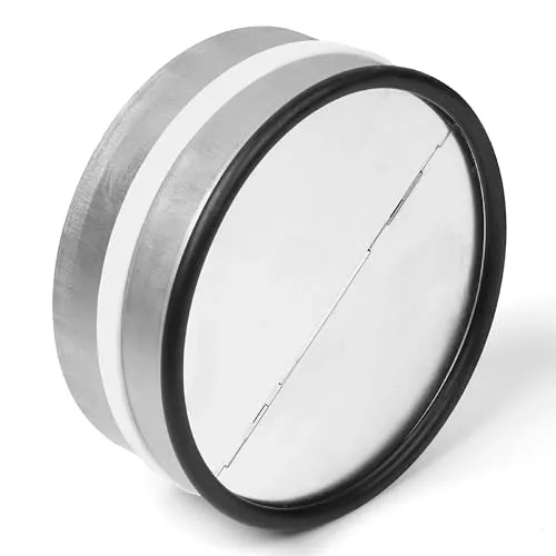 neverest® RKI 160 mm Rückstauklappe Einschub Rückschlagklappe Verzinkter Stahl mit Dichtgummi Alu Klappen