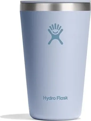 Hydro Flask Thermobecher 16 Oz All Around Tumbler - Coffee to go Becher aus hochwertigem 18/8 Edelstahl, hält Getränke stundenlang kalt oder heiß und verfügt über einen praktischen, verschließbaren Deckel.