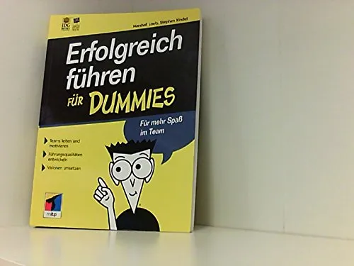 Erfolgreich führen für Dummies.Für mehr Spaß im Team
