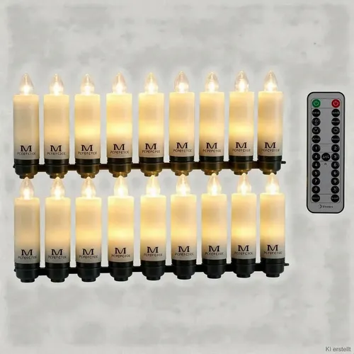 HI LED-Mini-Kerzen 10 Stk.