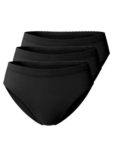 Yenita® Slip Microfaser Bikinislip (3-St) in angenehmer Microfaserqualität