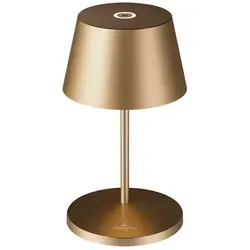 Villeroy & Boch Tischleuchte Touch-Dimmer, IP65 Aluminium in gold von Villeroy & Boch