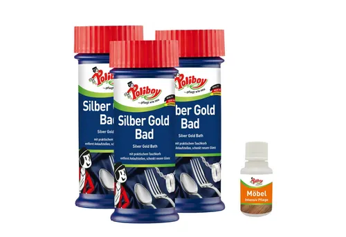 poliboy 99A4201, Silber Gold Bad von poliboy