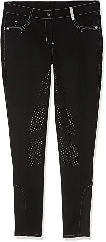 Kerbl Damen Reithose Reithose BasicPlus für Damen black Größe 42, black, 42, 320458