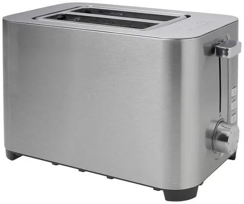Princess 142400 Toaster mit Brötchenaufsatz aus Edelstahl - Toaster für zwei Brotscheiben, mit 7 Bräunungsstufen und praktischer Auftau- sowie Abbruchfunktion. Ideal für ein schnelles Frühstück und einfache Lagerung dank Kabelaufbewahrung.