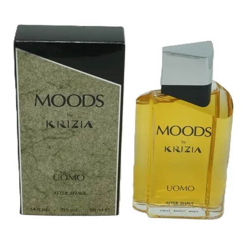 Krizia Moods uomo After Shave Lotion 100ml - Aftershave für eine erfrischende Pflege nach der Rasur, 100ml in ansprechendem Design, ideal für den täglichen Gebrauch.