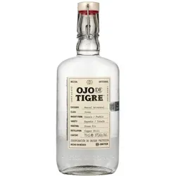Ojo de Tigre Mezcal Artesanal Joven 100% Agave 37% Vol. 0,7l - Eleganter Mezcal - Tequila – Handwerklich hergestellter Mezcal mit 100% Agave, ideal für Einsteiger und Kenner. Erleben Sie die sanfte Rauchigkeit und fruchtige Nuancen aus Espadín und Tobalá.