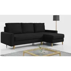 Ecksofa LANG in schwarz von MKS Meble