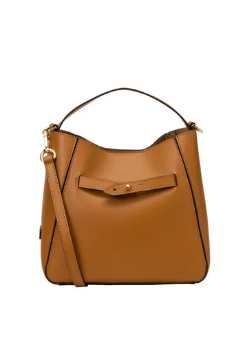 Marc O'Polo Tilda Hobo Bag in True Camel - Stylische Leder-Handtasche - Elegante Marc O'Polo Tilda Hobo Bag aus hochwertigem Leder. Mit geräumigem Hauptfach und abnehmbarem Schulterriemen für flexibles Tragen. Ideal für stilbewusste Damen, die Funktionalität und Design schätzen.
