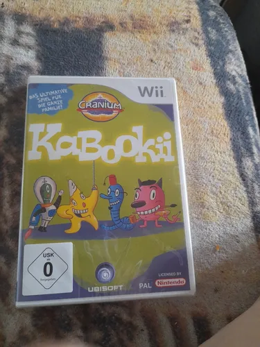 Cranium Kabookii für Nintendo Wii - Familienspaß für alle - Familienspiel für Nintendo Wii, ideal für Kinder und Erwachsene, fördert Kreativität und Teamarbeit, USK ab 0 Jahren.