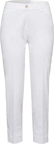 BRAX, Style Mara S 7/8, Damen Jeans Hose Gabardinestretch White D 40 W 30 L 32