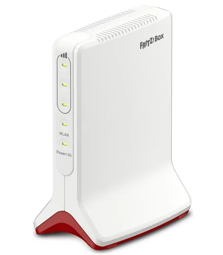 AVM FRITZ!Box 6825 4G - WLAN Mesh Router mit Wi-Fi 6 - Schneller WLAN Mesh Router für Mobilfunkverbindungen bis 600 Mbit/s. Ideal für zuhause und unterwegs, kompakt und flexibel mit USB-C-Stromversorgung.