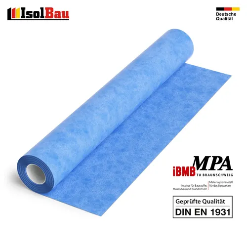 Dichtbahn 5 m Rolle Abdichtmatte 0,67mm 300 g/m Abdichtbahn Geprüfte Qualität