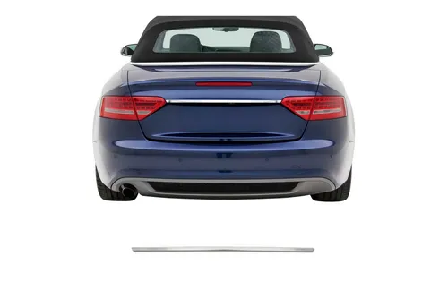 OMAC Blende Heckklappe für AUDI A5 Coupe 1120055 – Edelstahl - Kofferraum- & Heckklappen Blende aus hochwertigem Edelstahl, modellspezifisch für AUDI A5 Coupe, idealer Schutz und edles Design, inklusive Montageanleitung.