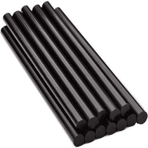15Pcs Heißklebestifte Heißklebestick, 270 x 11 mm schwarze Schmelzklebstifte ...