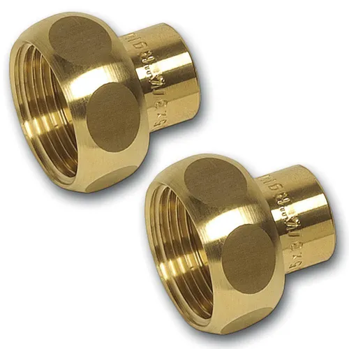 Pumpenverschraubung Satz 22 mm x 1'' ÜW aus Rotguss