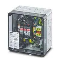 Phoenix Contact Generatoranschlusskasten SOL-SC-1ST-0-DC-1MPPT-2000 - PV-Überspannungsschutz, ideal für Photovoltaikanlagen bis 1000 V DC mit sicherem Anschluss von 1x 1 String.