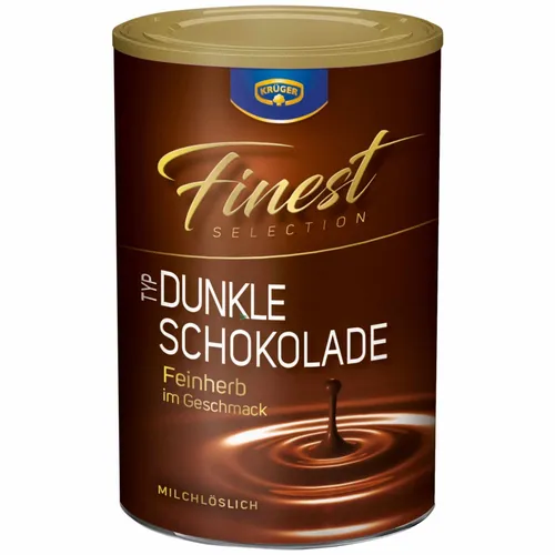 Krüger Finest Selection Dunkle Schokolade 300g Dose