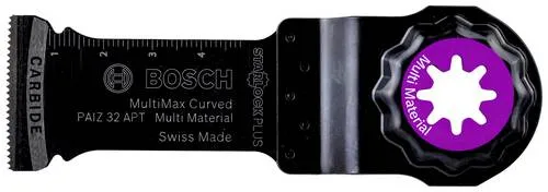 Bosch Accessories PAIZ 32 Tauchsägeblatt 32mm - Zubehör für Elektrowerkzeug, präzise Schnitte in Holz und Kunststoffen für professionelle Ergebnisse.