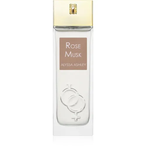 Alyssa Ashley Rose Musk Eau de Parfum 100 ml - Unisex Eau de Parfum mit zartem Rosenaroma und langanhaltender Wirkung, ideal für jeden Anlass. Entdecken Sie die verführerische Essenz der Weiblichkeit!