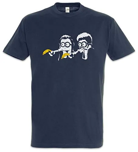 Urban Backwoods Pulp Banana Herren T-Shirt Blau Größe 2XL