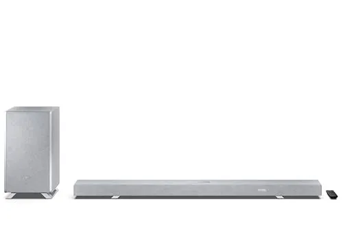 Sharp HT-SBW55121 5.1.2 Dolby Atmos® Soundbar in silber von Sharp