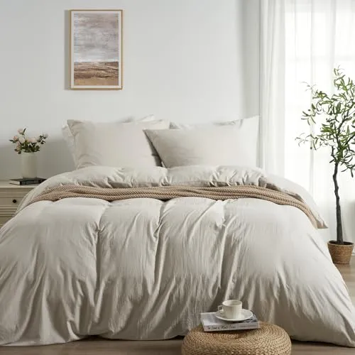 Bettbezüge Beige von Duvetnova