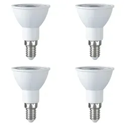 4x LED Lampe E14 warmweiss 2,5W 50W Leuchtmittel Strahler Spot 230V 450lm SEBSON