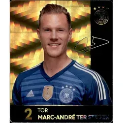 - Marc-Andre Ter Stegen GLITZER - REWE WM18 Sammelkarte 2