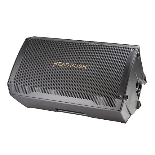 HeadRush FRFR112 MKII - 2500W Gitarren- und Bassverstärker - Lautsprecherbox mit Verstärker für Gitarren- und Bassspieler, bietet professionellen Sound mit linearem Frequenzgang und Bluetooth-Konnektivität für flexibles Musikstreaming.