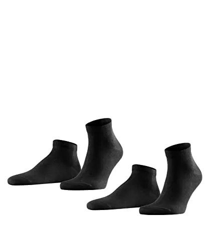 FALKE Happy 2-Pack Sneakersocken black (3000), 43-46