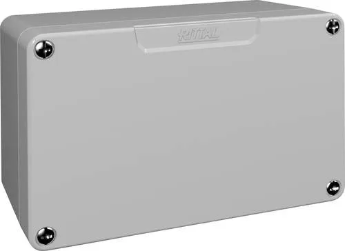 Rittal GA 9105.210 Aluminiumguss Gehäuse - Aluminiumguss-Gehäuse, IP66 Schutzart für zuverlässigen Schutz gegen Staub und Wasser, ideal für anspruchsvolle Elektroinstallationen.
