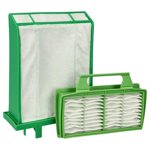 vhbw Filter-Set kompatibel mit Sebo Airbelt K3, K1 Staubsauger - 2X Filter (Mikrofilter, Hygieneschutzfilter)