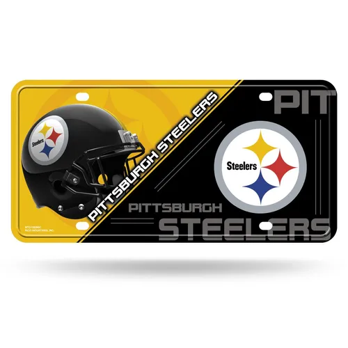 Pittsburgh Steelers NFL Metall Nummernschild Metall Tag 15,2 x 29,2 cm