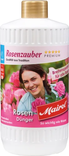Mariol Rosen Dünger - Rosenzauber für alle Rosen Liquid - 500 ml 17,98 € pro 1 l