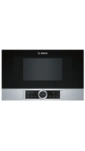 Bosch Hausgeräte BFL634GS1 - Einbau-Mikrowelle mit Grillfunktion, vielseitig und platzsparend für moderne Küchen