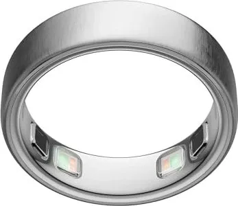Oura Ring 5 Größe 6 Brushed Silver in silber von OURA RING