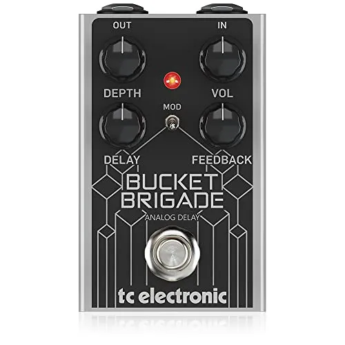 TC Electronic Bucket Brigade Analog Delay - Gitarreneffekt - Multimedia Audio Instrumente Zubehör Effektpedal mit analogem Klang für warmen, nostalgischen Delay-Effekt, ideal für kreative Gitarristen.