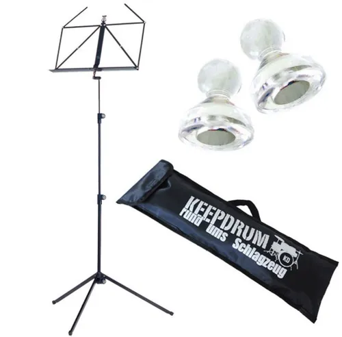 König & Meyer Notenpult K&M 100-1 Notenständer schwarz mit Tasche und Magnete