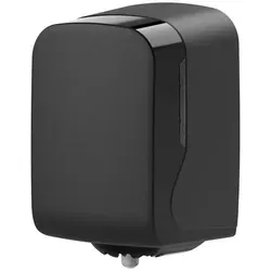 Hypafol Papiertuchspender Centerpull Maxi, Schwarz oder Weiß Matt, Optional mit 6 Rollen schwarz SET