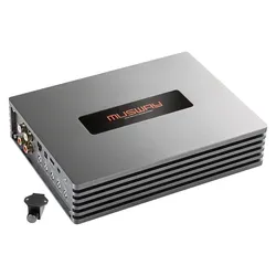 MUSWAY ONE600 Digital 1-Kanal AMP MONO VERSTÄRKER 650 WATT RMS - Car-HiFi-Endstufen mit 650 W RMS Leistung, ideal für kraftvollen Bass und einfache Steuerung über die Fernbedienung.