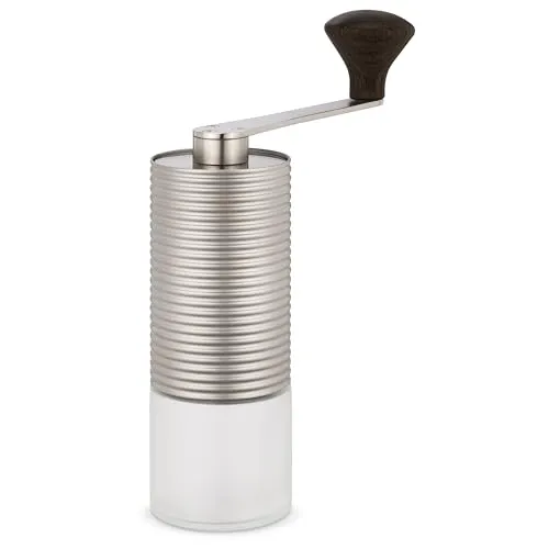 millone Definite Manuelle Kaffeemühle - Manuelle Kaffeemühle mit präziser Mahlgradeinstellung und zwei Edelstahl Mikrokugellagern für reibungsfreies Mahlen. Ideal für perfekte Kaffeespezialitäten.