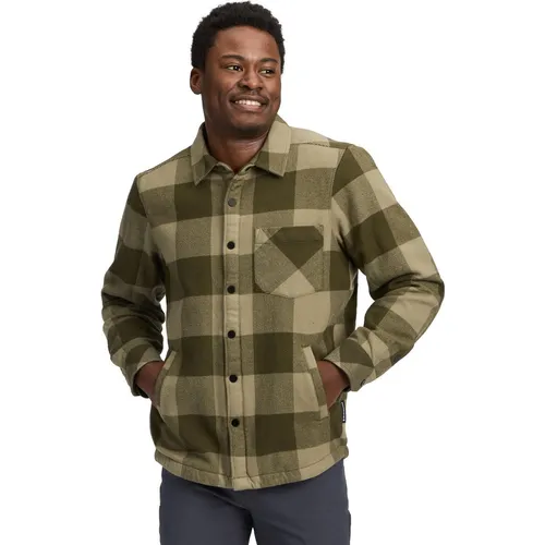 Black Diamond Project Lined Flannel Hemd Gr L Oliv von Black Diamond