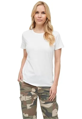 Brandit Women T-Shirt, Farbe: White, Größe: 5XL