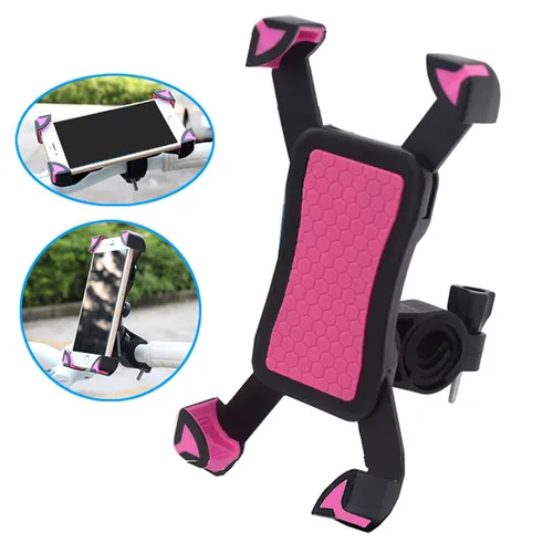 M35C Fahrrad Handyhalterung Handyhalter Motorrad für 4,5- 7 Zoll Smartphone 360°