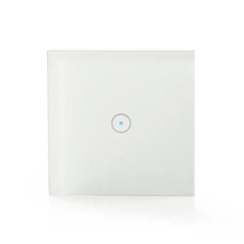 Nedis WLAN Smart Lichtschalter WIFIWS10WT - Einfach per Sprachsteuerung - Smart Home Lichtschalter, keine Bridge erforderlich, unterstützt Alexa & Google Assistant, ermöglicht die Steuerung der Beleuchtung aus der Ferne und automatisierte Zeitpläne.
