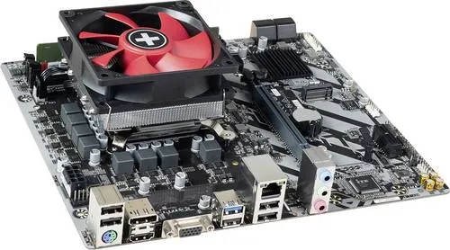Renkforce PC Tuning-Kit Ultra5 225 4.90GHz mit 16GB DDR5-RAM - Steigern Sie die Leistung Ihres PCs mit diesem effektiven Tuning-Kit. Das Komplettset beinhaltet Mainboard, Prozessor und hochwertigen Kühler, alles fertig montiert für maximale Performance.